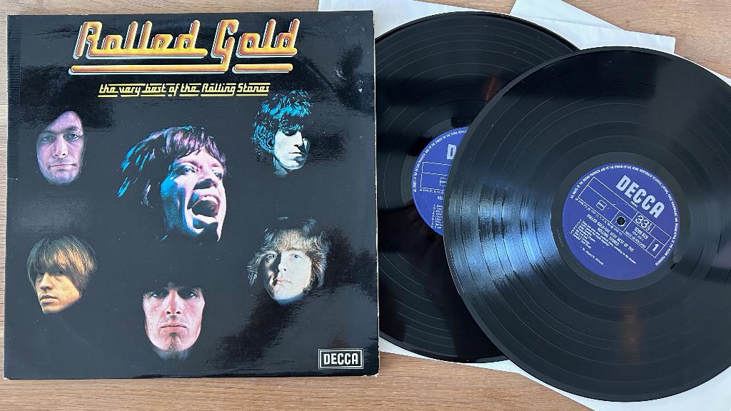 ROLLING STONES - Rolled gold ( 2LP ), 12 pouces, Pop rock, Comme neuf, Pochette gatefold