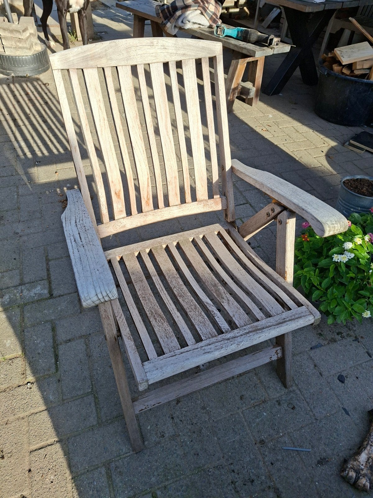 teakhouten, Tuin en Terras, Ophalen