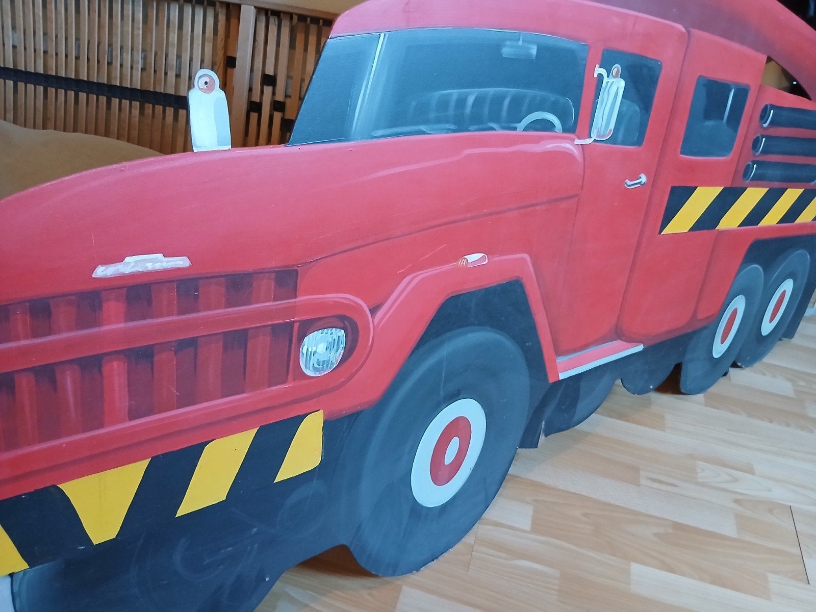 Peinture décorative sur bois, Vintage, Enlèvement, Fait main, Bois