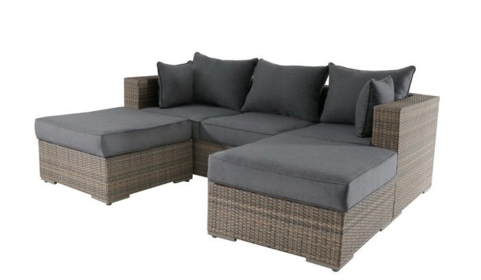 Salon de jardin, Jardin & Terrasse, Enlèvement, Comme neuf, Autres matériaux, 5 places