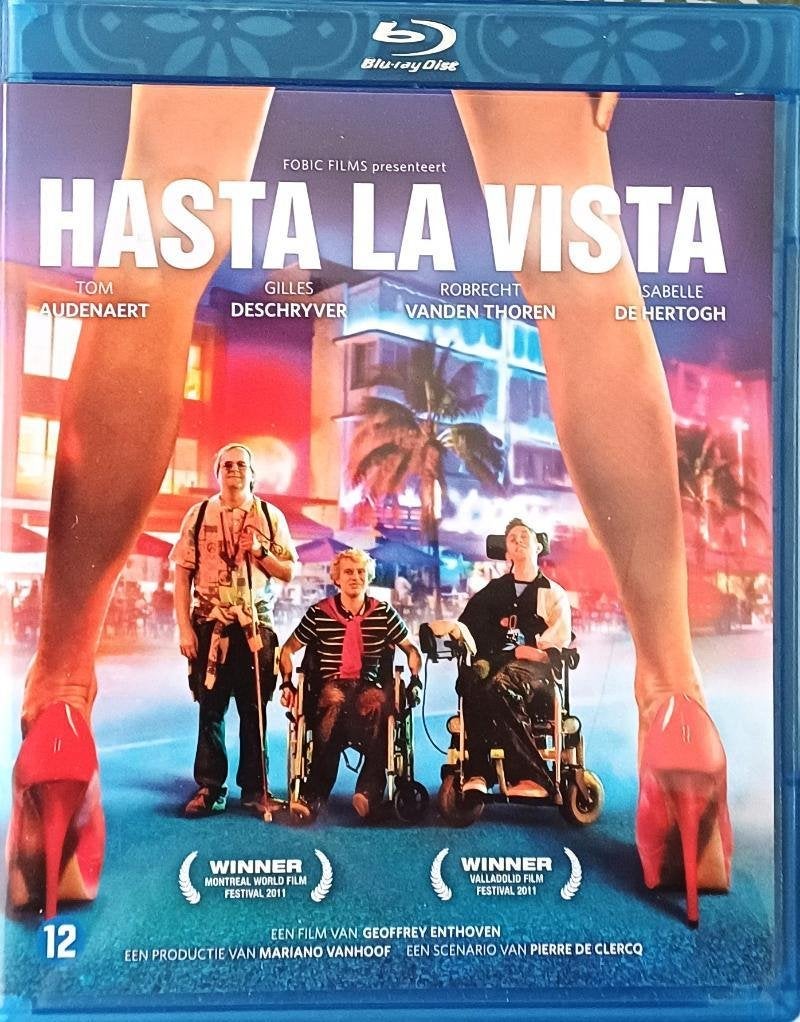 blu ray + dvd HASTA LA VISTA  TOM AUNDENAERT ..., Ophalen of Verzenden, Zo goed als nieuw