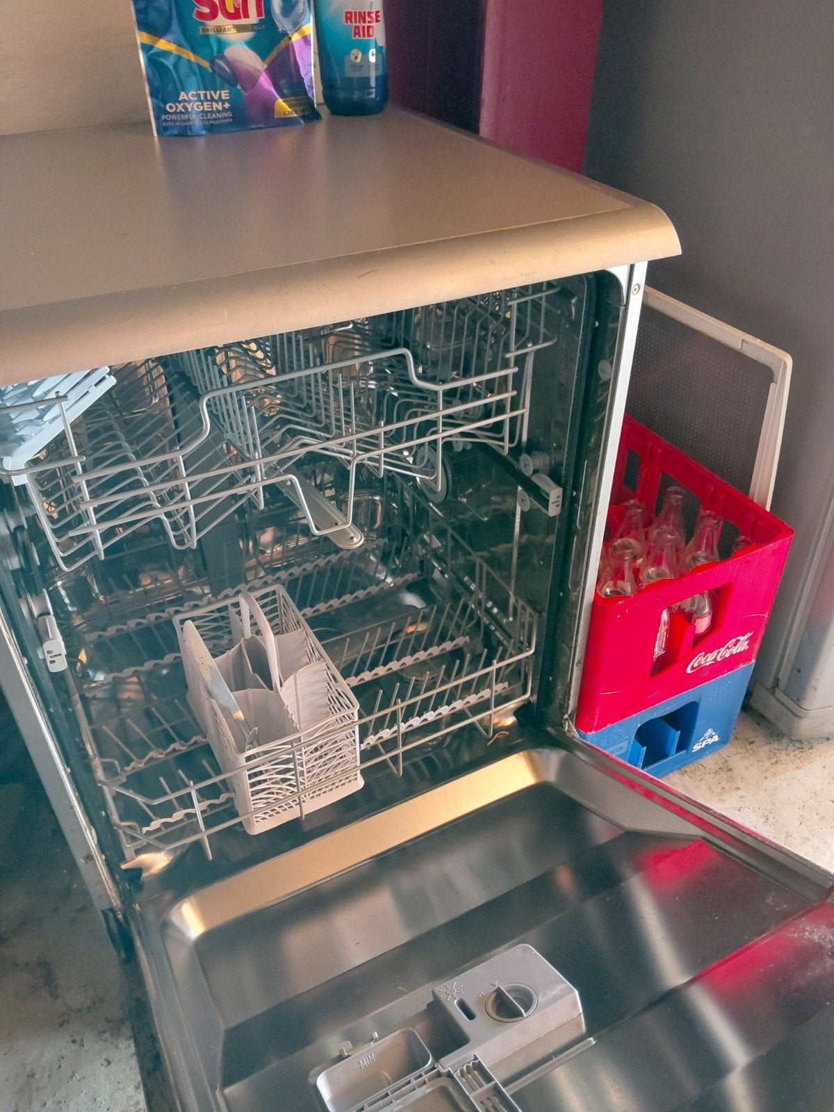 vaatwasser smeg, Ophalen
