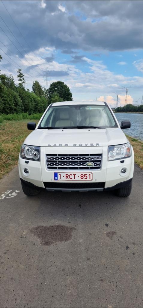 Land rover freelander 2, Auto's, Land Rover, 4 deurs, Beige, Wit, Leder