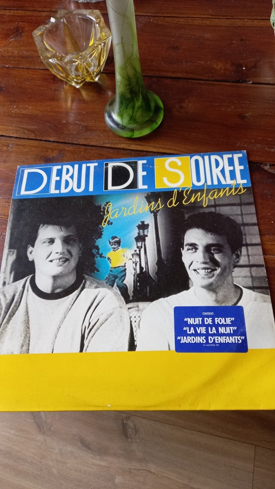 vinyl 33t début de soirée "jardins d enfants "nuit de folie, Ophalen