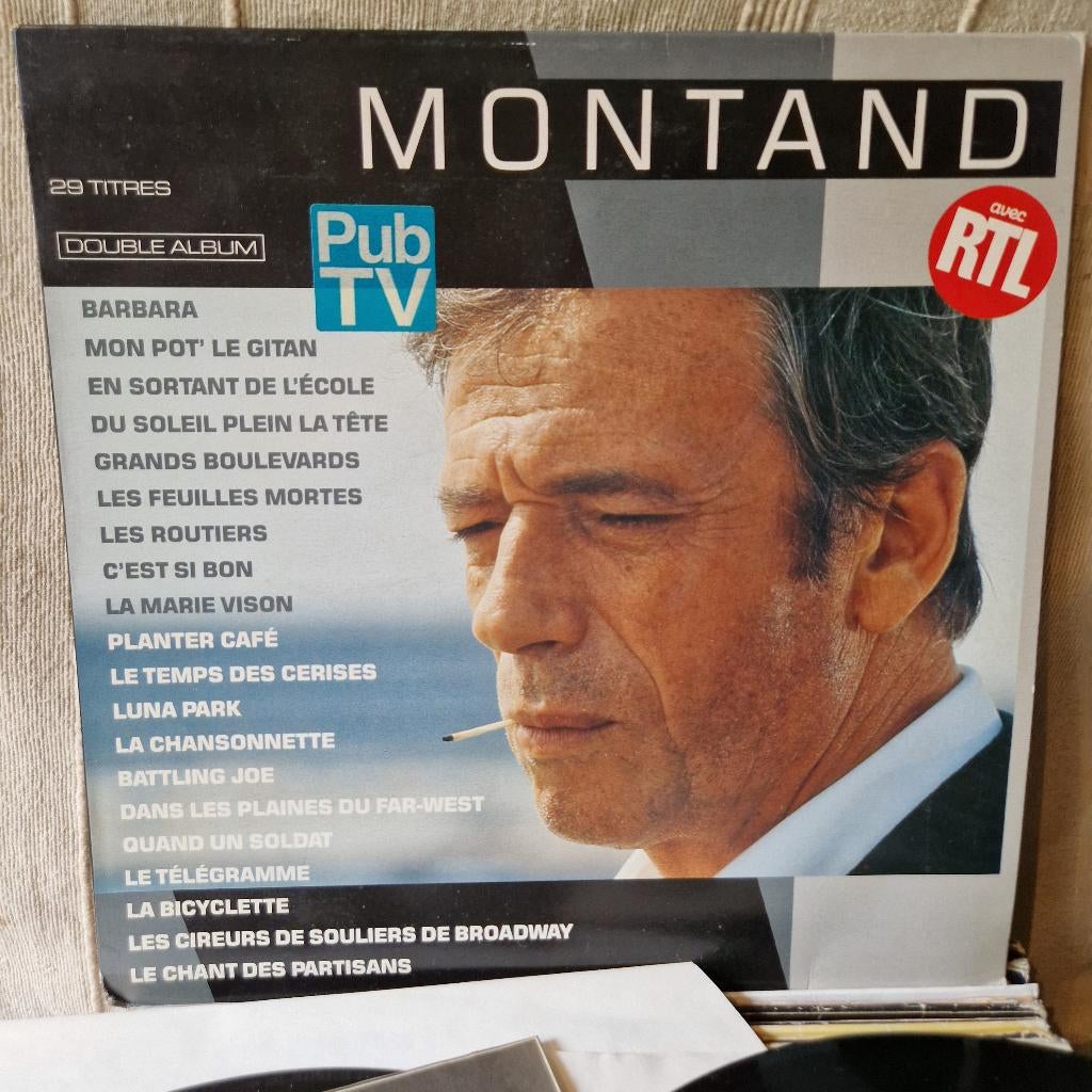 Vinyle Yves Montand double, Cd's en Dvd's, Vinyl | Verzamelalbums, Ophalen of Verzenden, Gebruikt, 12 inch, Overige genres