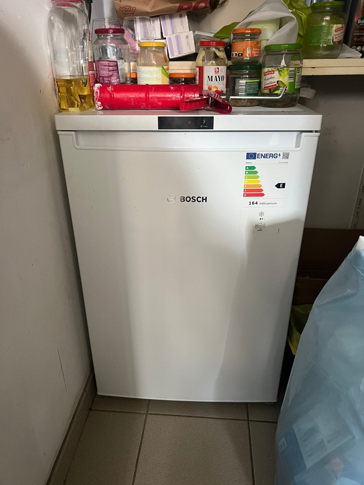 Diepvries bosch, Elektronische apparatuur, Vriezers en Diepvrieskisten, Ophalen, Zo goed als nieuw