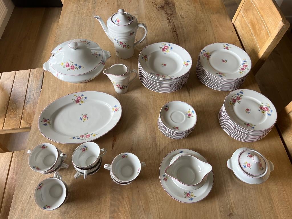 Antiek servies, Ophalen