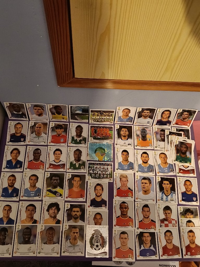 65 stickers: fifa world cup brasil., Verzamelen, Ophalen of Verzenden, Nieuw, Poster, Plaatje of Sticker