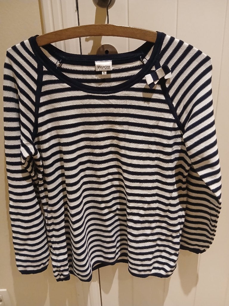 truitje Mayerline L, Kleding | Dames, Truien en Vesten, Mayerline, Blauw, Maat 42/44 (L), Ophalen of Verzenden