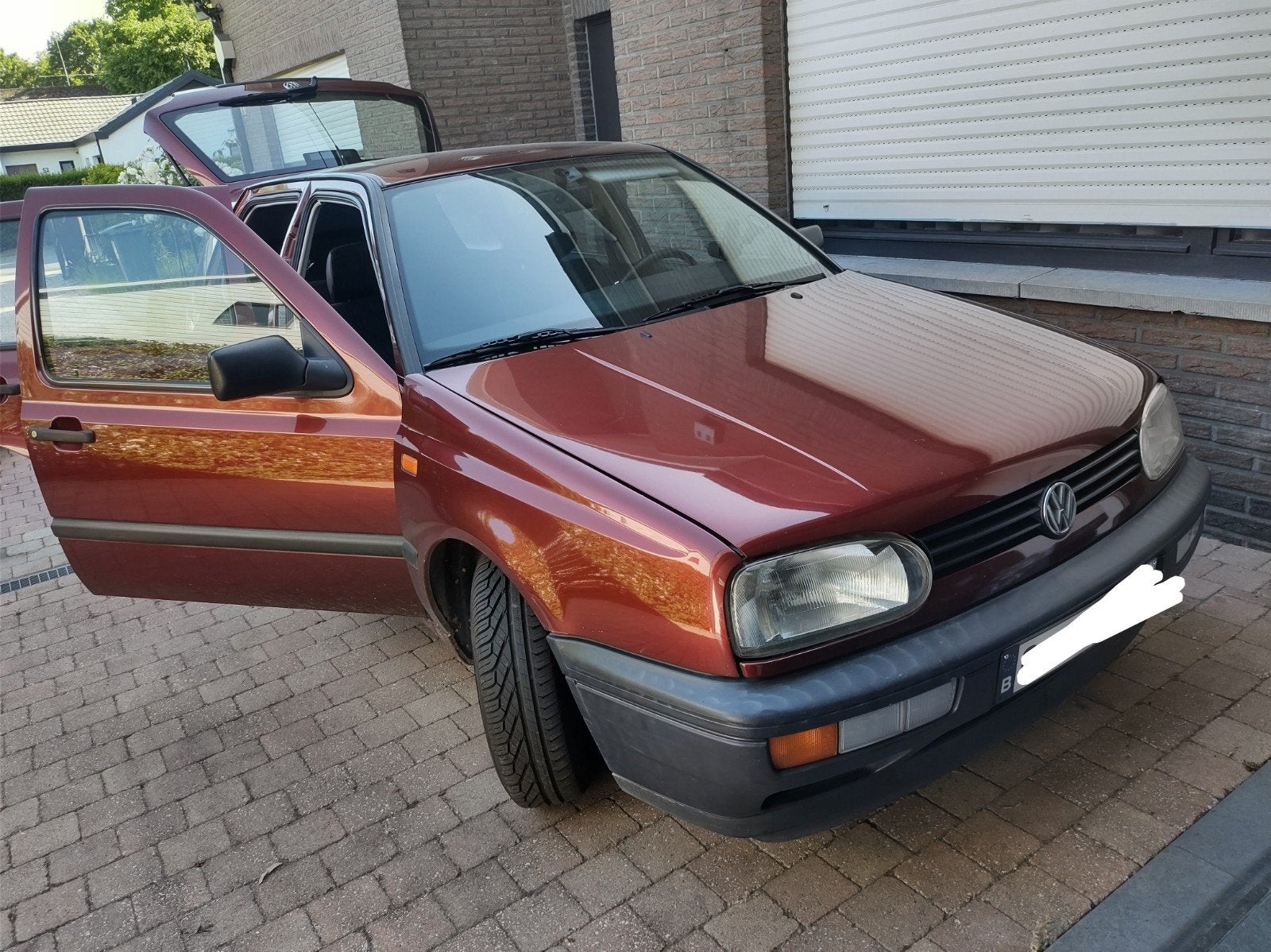 VW Golf 3 1.4 CL 1992 met veel reserveonderdelen 122.000 km, Auto's, Oldtimers, Particulier, Centrale vergrendeling, Lichtmetalen velgen