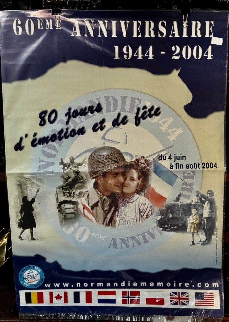 60e anniversaire de la Normandie 1944-2004, Enlèvement ou Envoi, Photo ou Poster