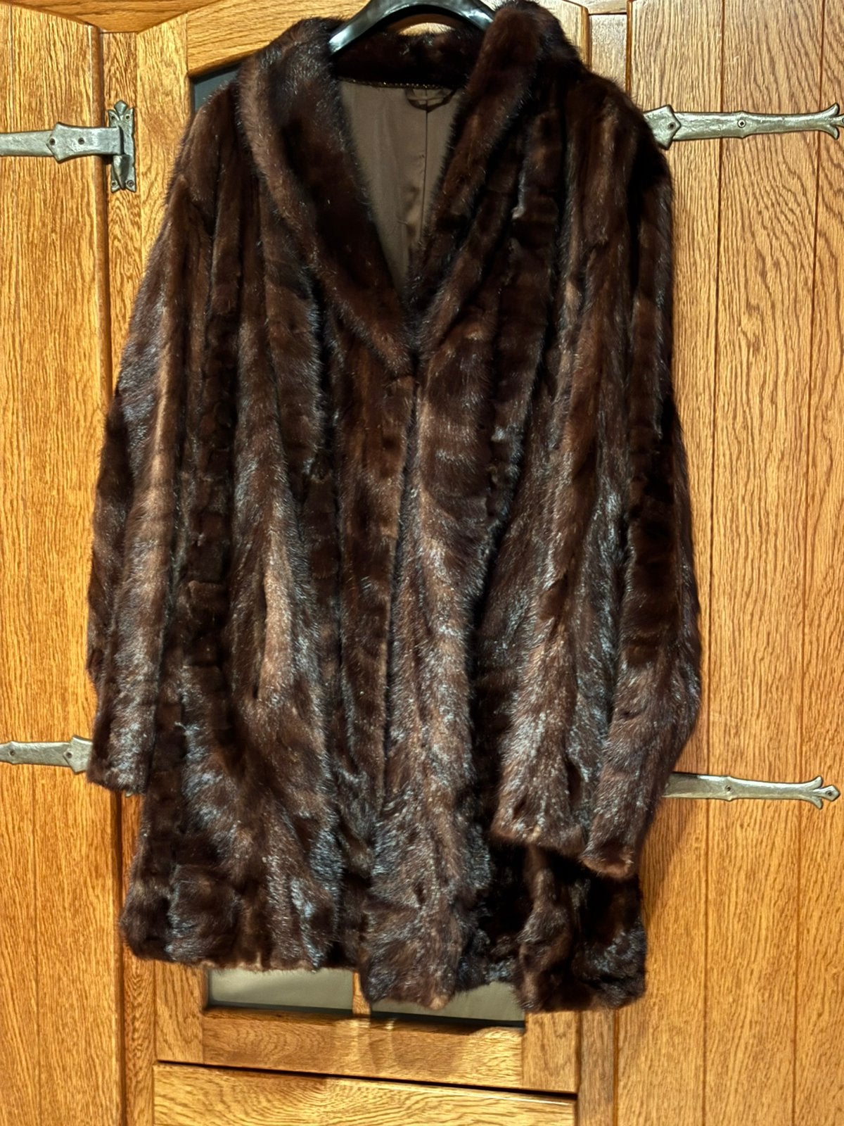 Winter jas grote maat, Enlèvement, Porté, Taille 46/48 (XL) ou plus grande, Brun