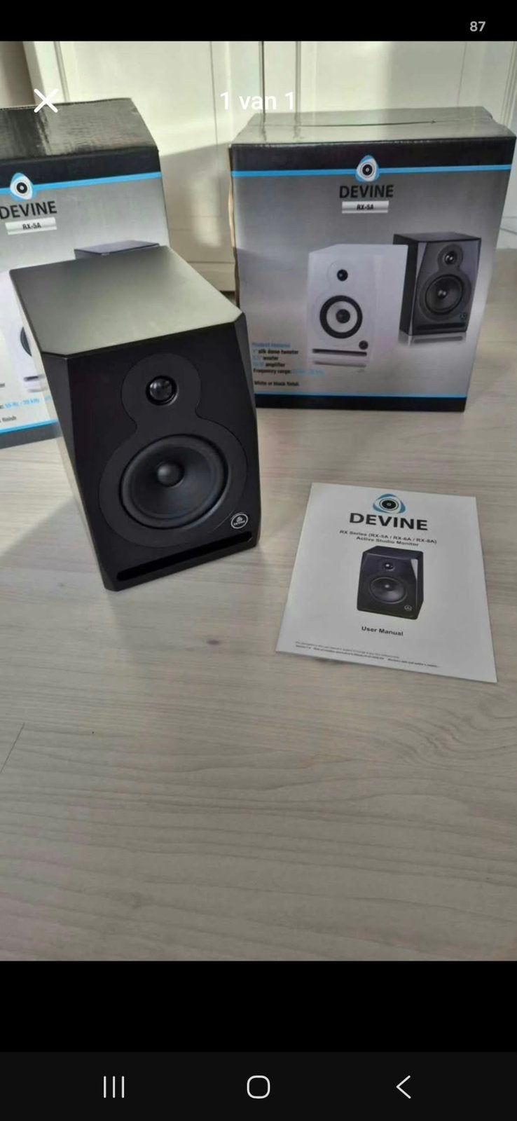 Muziek boxen, Audio, Tv en Foto, Ophalen of Verzenden, Zo goed als nieuw