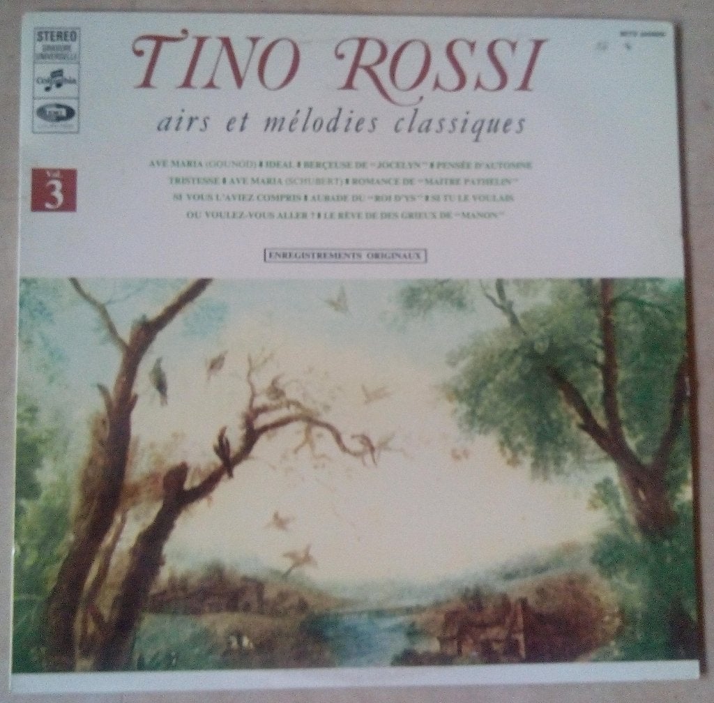 Tino Rossi - Airs et mélodies classiques, Enlèvement ou Envoi