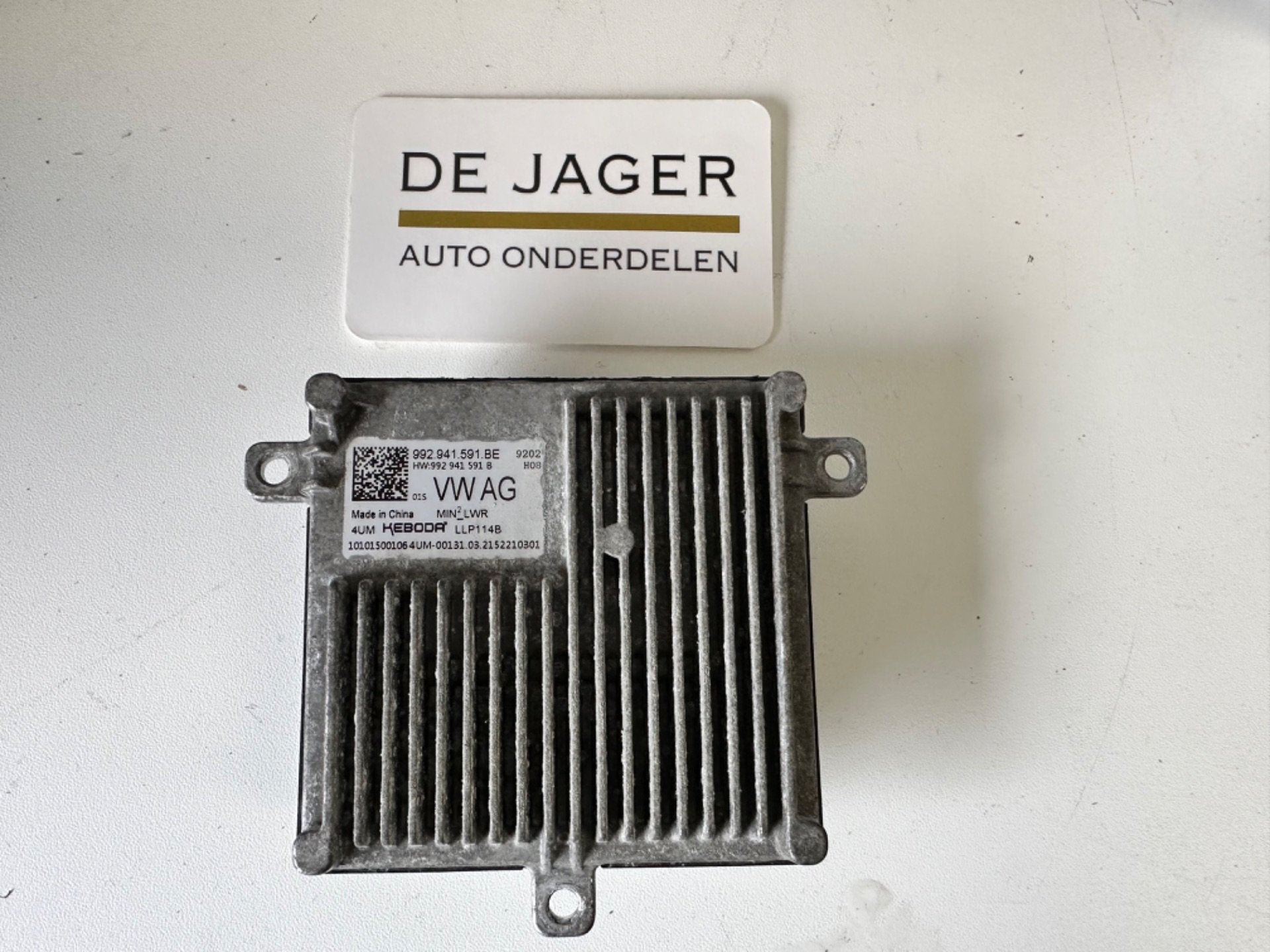 BALAST MODULE LED VW GOLF 8 VIII 992941571AE ORIGINE, Volkswagen, Volkswagen AG, Vw@volkswagen.de, Utilisé