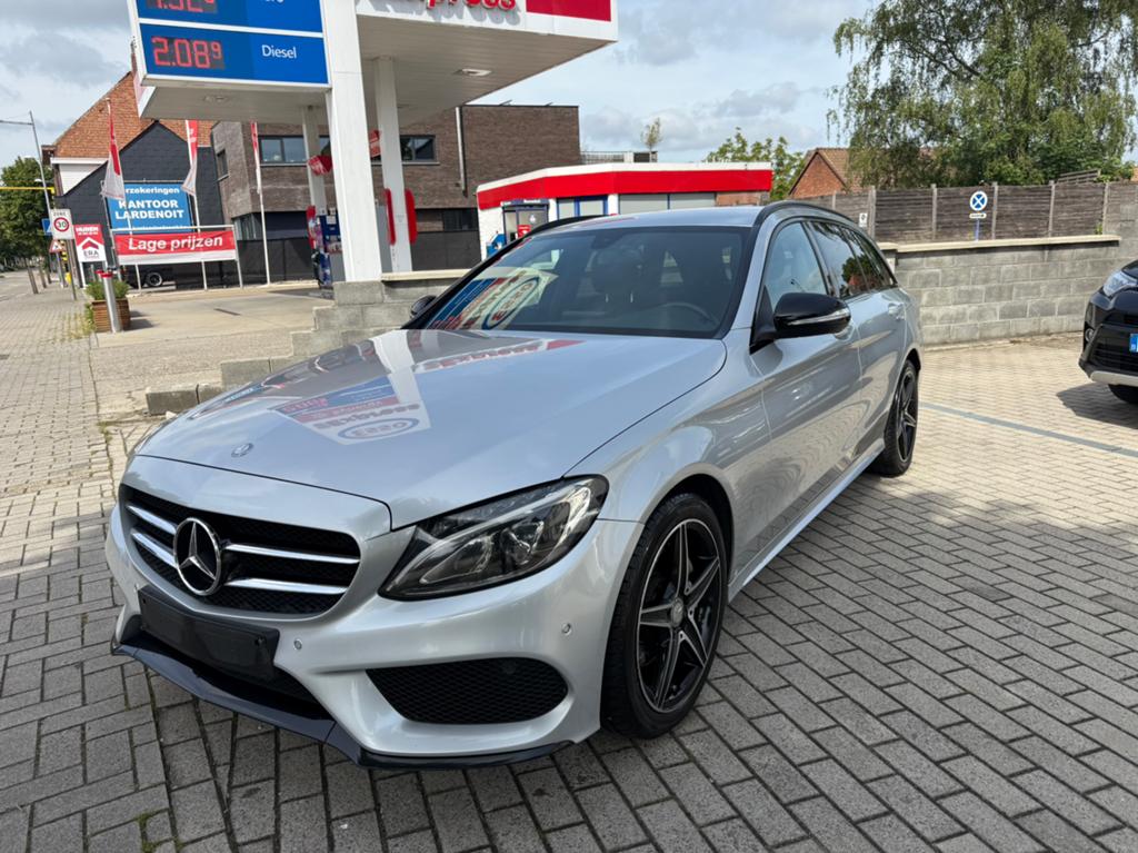 C220. AMG. Pack Automaat 120/164pk Euro6, Autos, Cuir, Achat, Euro 6, Entreprise