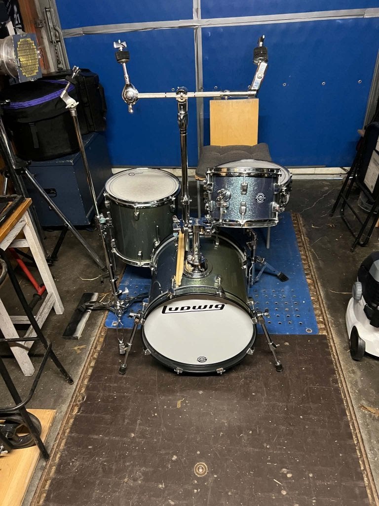 drumstel, Muziek en Instrumenten, Ophalen, Gebruikt, Ludwig