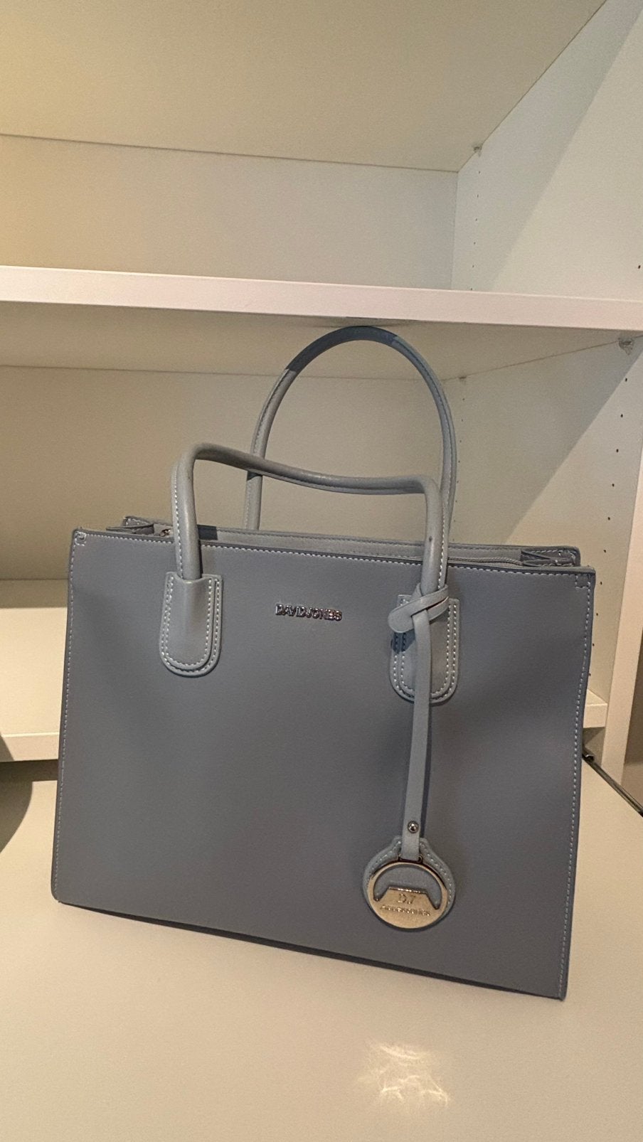 Handtas (100% vegan) David Jones, Handtassen en Accessoires, Ophalen, Zo goed als nieuw, Handtas