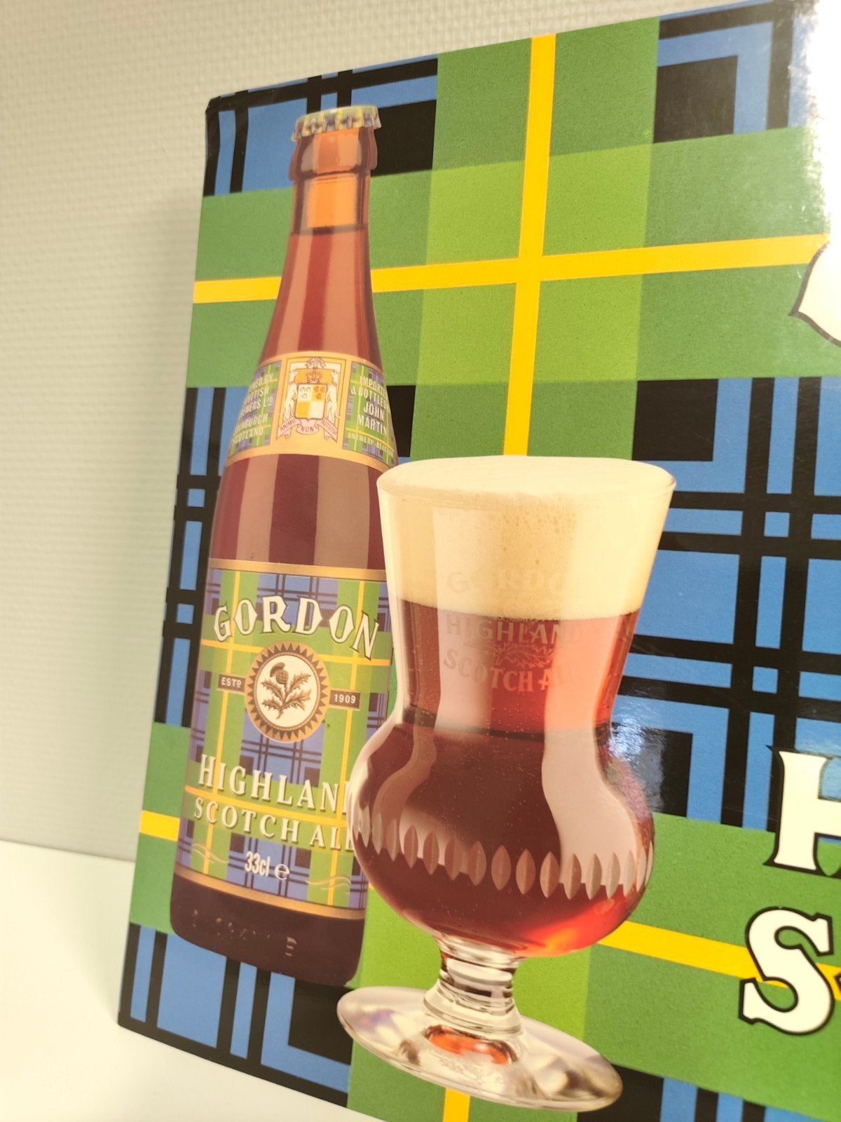 Gordon Highland scotch Ale reclame, Ophalen