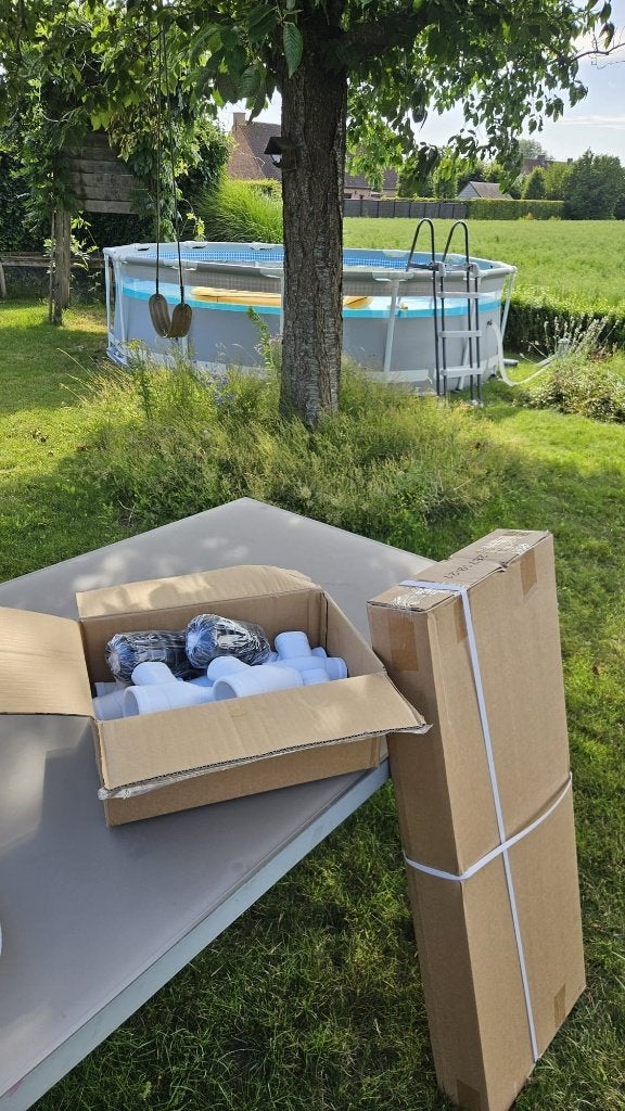 Intex Prism Frame diameter 427 (enkel frame) hoogte 107, Tuin en Terras, Zwembad-toebehoren, Nieuw, Overige typen, Ophalen