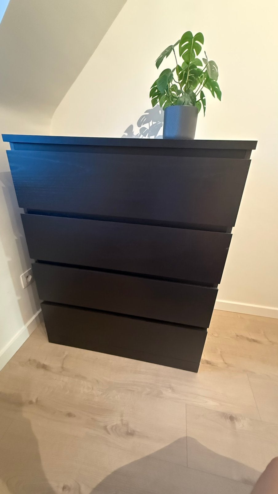 Ikea malm zwart, Ophalen, Zo goed als nieuw