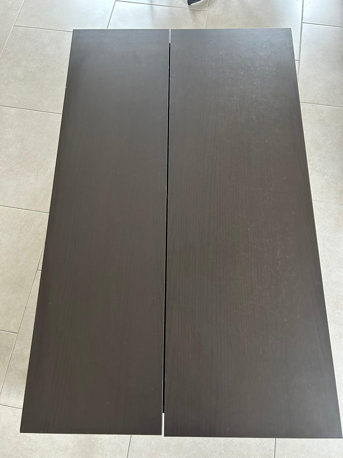Uitklapbare salontafel, Huis en Inrichting, Tafels | Salontafels, Ophalen, Overige materialen, Gebruikt, 100 tot 150 cm
