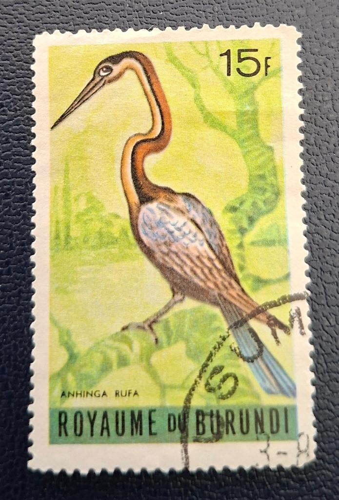 Postzegel Burundi OBP 134 = Y&T 134, Postzegels en Munten, Ophalen of Verzenden, Gestempeld