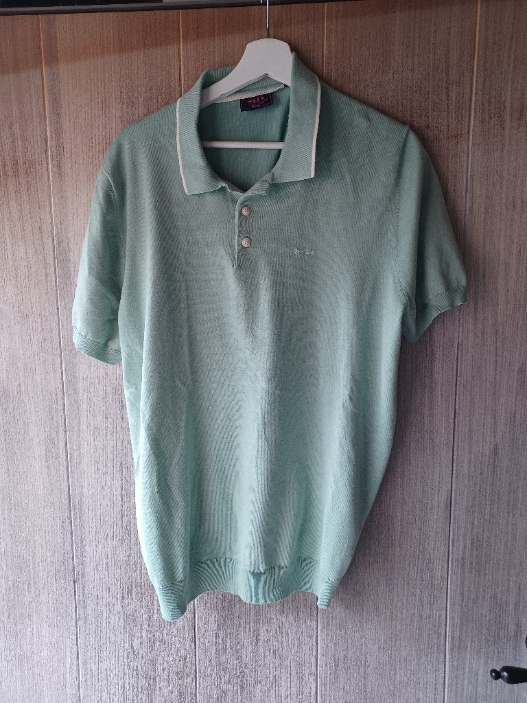 NEW ZEELAND AUCKLAND GROENE POLO HEREN MAAT XXL, Enlèvement ou Envoi, Comme neuf, Nza, Vert