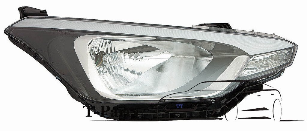 Hyundai i20 rechts koplamp nieuw lamp 2014+, Auto-onderdelen, Info@fabrikant.eu, Fabrikant BV, Nieuw, Hyundai