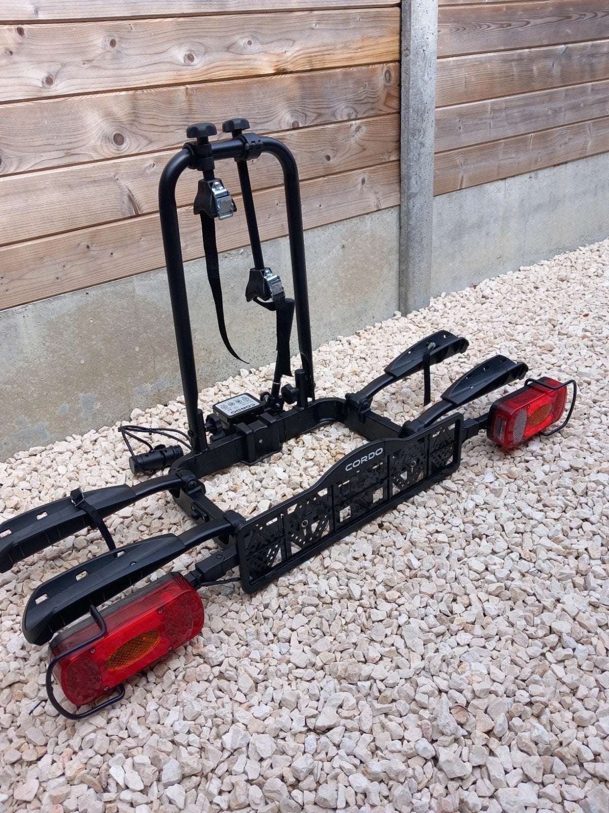 fietsrek cordo (2x fiets), Vélos & Vélomoteurs, Accessoires vélo | Porte-bagages, Enlèvement, Comme neuf