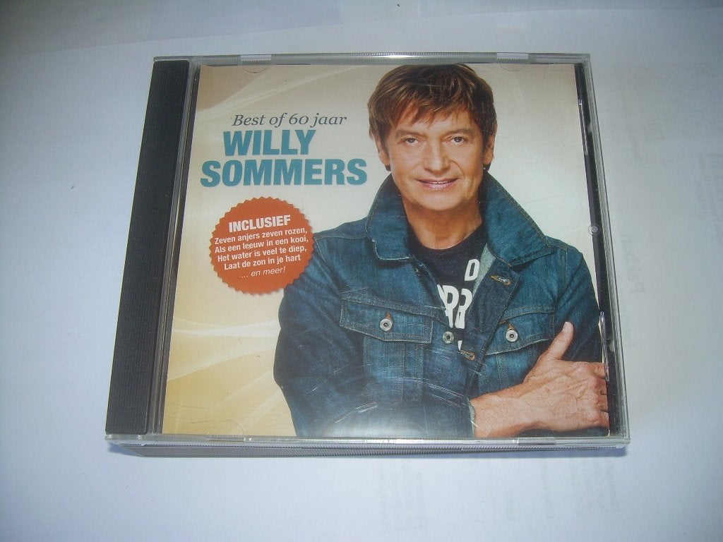 CD - WILLY SOMMERS - BEST OF 60 JAAR, Ophalen of Verzenden, Zo goed als nieuw, Levenslied of Smartlap, Eerste persing