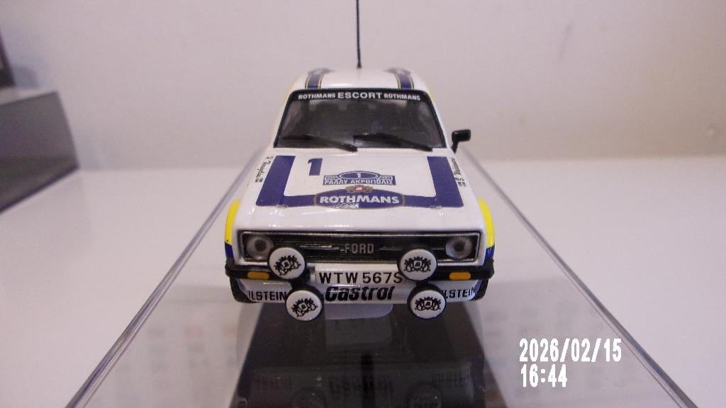 FORD ESCORT RS 1.8.WALDEGAARG ACROPOLE 79.IXO 1/43 COM NEW., Enlèvement ou Envoi, Comme neuf, Voiture, Autres marques
