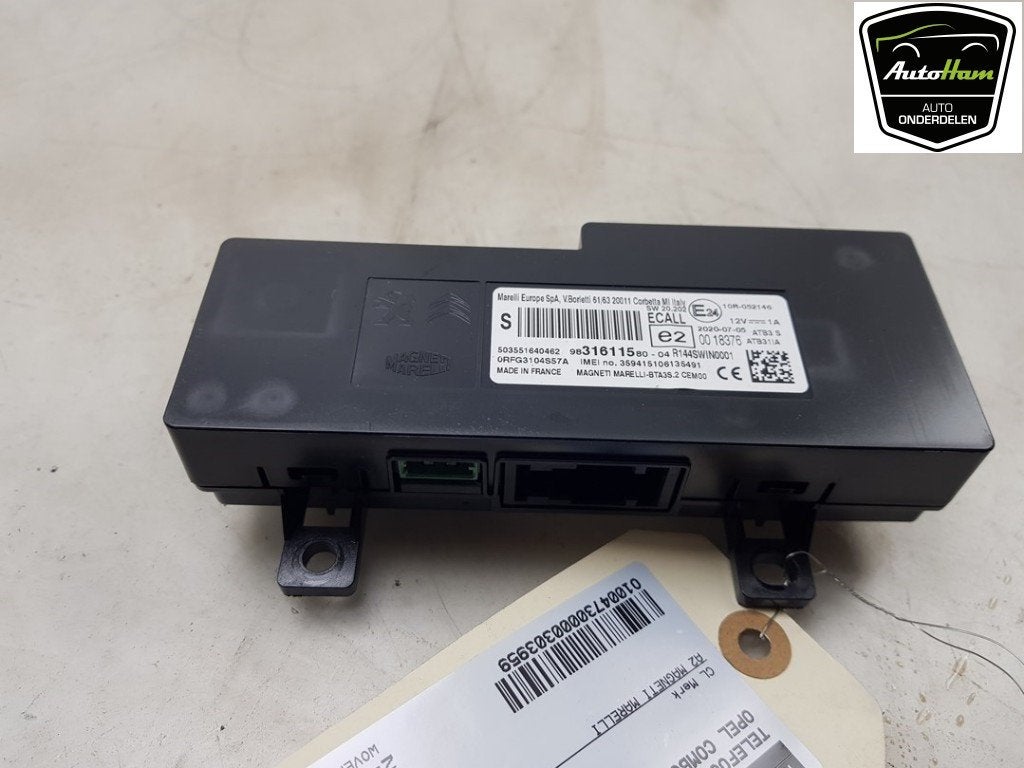 COMPUTER TELEFOON Combo Cargo (|9831611580|9839316980|), Gebruikt, Opel
