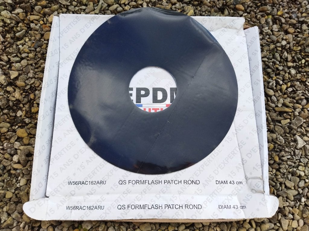 Piece d'etancheité epdm pour descente eau pluviale 42cm, Neuf, Enlèvement ou Envoi, Synthétique, Autres types