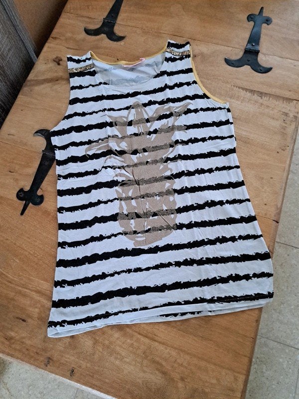 Topje met ananas maat 176, Kinderen en Baby's, Ophalen of Verzenden, Zo goed als nieuw, Meisje, Shirt of Longsleeve