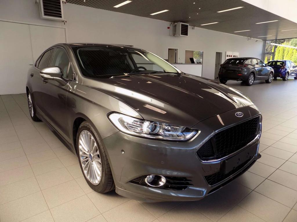 Ford Mondeo 1.5L EcoBoost Titanium Automaat! (automatique), Autos, Cuir, Argent ou Gris, Achat, Euro 6