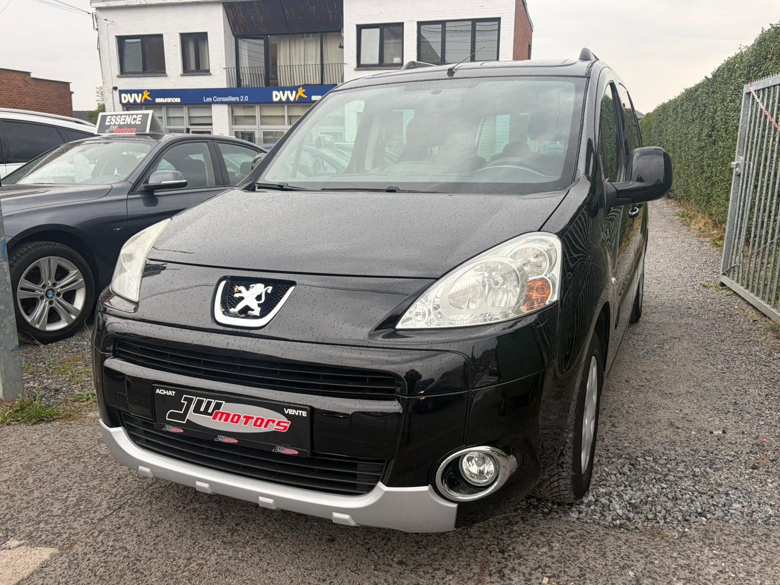 PEUGEOT PARTNER Tepee1.6i **Airco -- Toit Panoramique**, Auto's, Voorwielaandrijving, Zwart, 4 cilinders, 72 kW