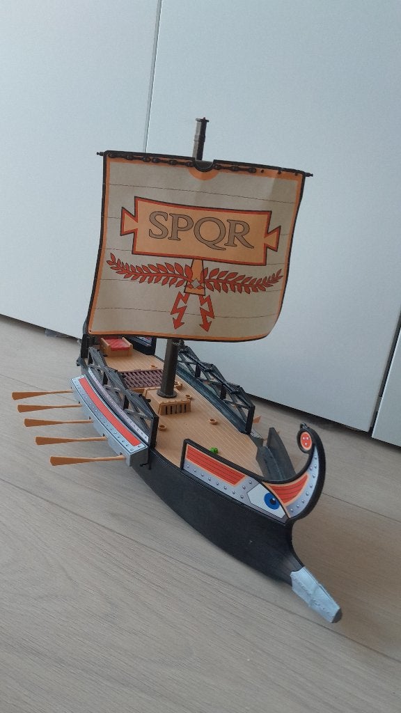 Playmobil romeins galei, Ophalen, Gebruikt, Historisch, Boot/Schip