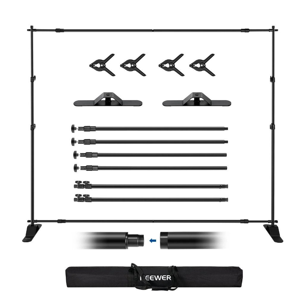 Neewer NK-ST300 3.x2.45m Backdrop Stand, Ophalen, Zo goed als nieuw, Neewer