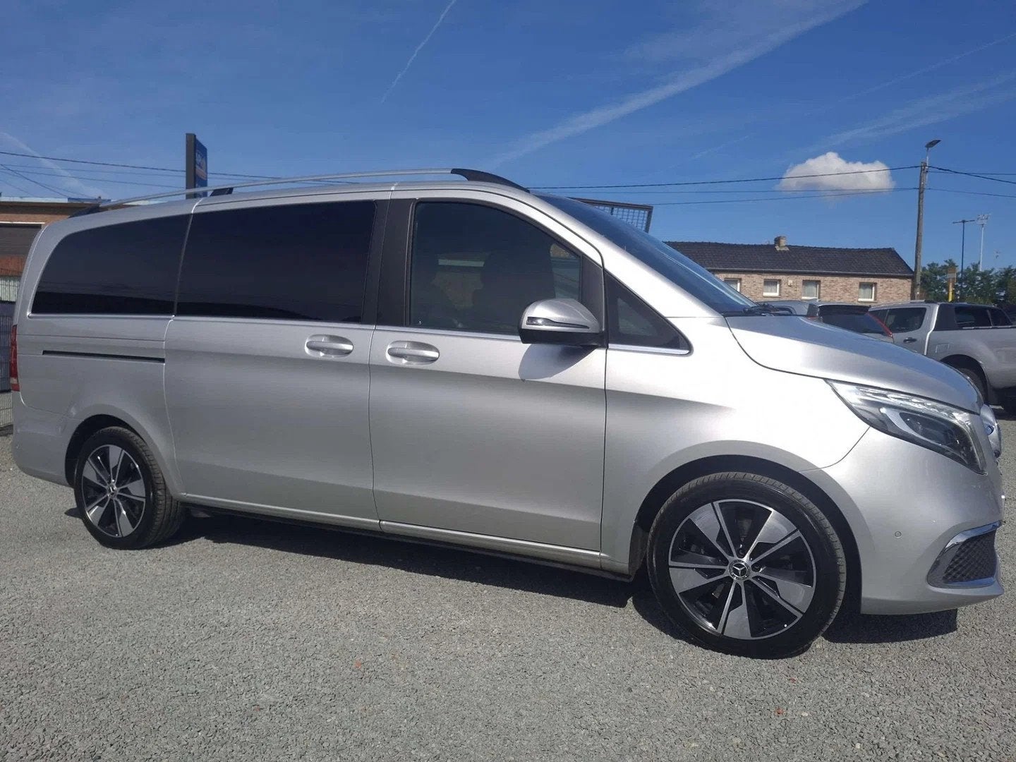 Mercedes-Benz V-Class 250 Avantgarde 5 places, Autos, Cuir, Argent ou Gris, Achat, Euro 6