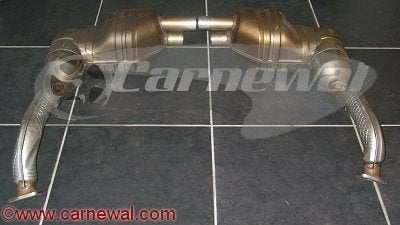 Boxster 987-1 GT Uitlaat met 100 of 200 Cell Cats, Ophalen, Porsche
