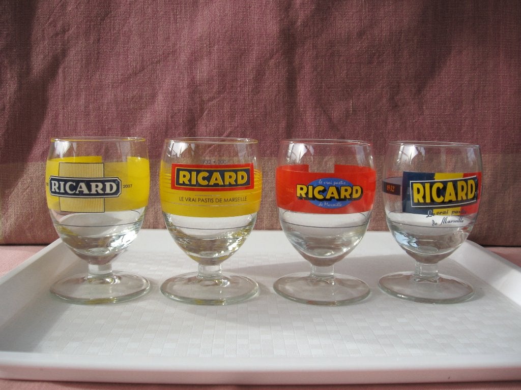 Série Ricard 75 ans 1932-2007 avec texte, Collections, Enlèvement ou Envoi, Comme neuf, Ustensile
