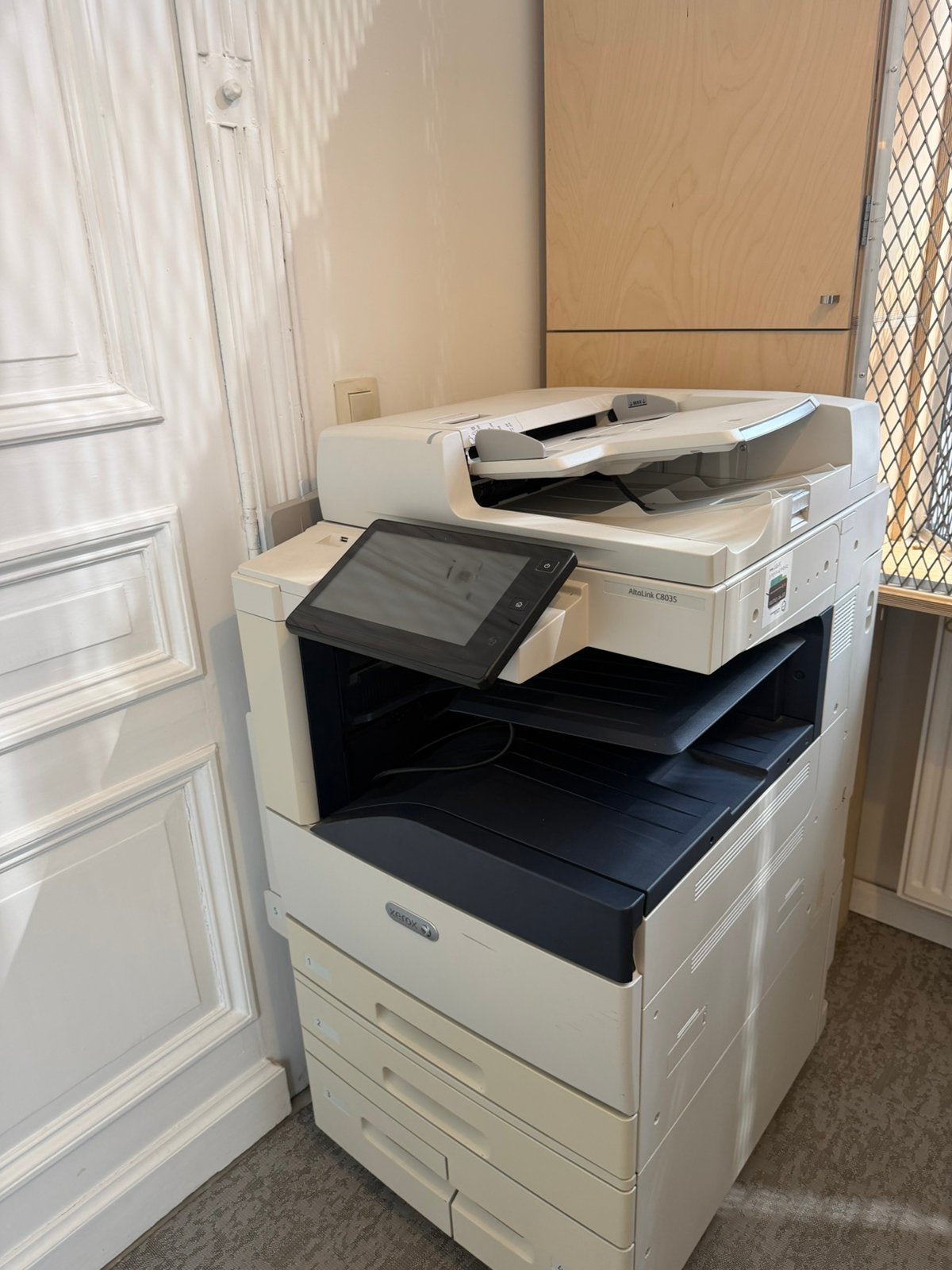 Xerox – Professionele A3 kleurenprinter – Lage tellerstand, Computers en Software, Ophalen, Zo goed als nieuw, Faxen, Printer