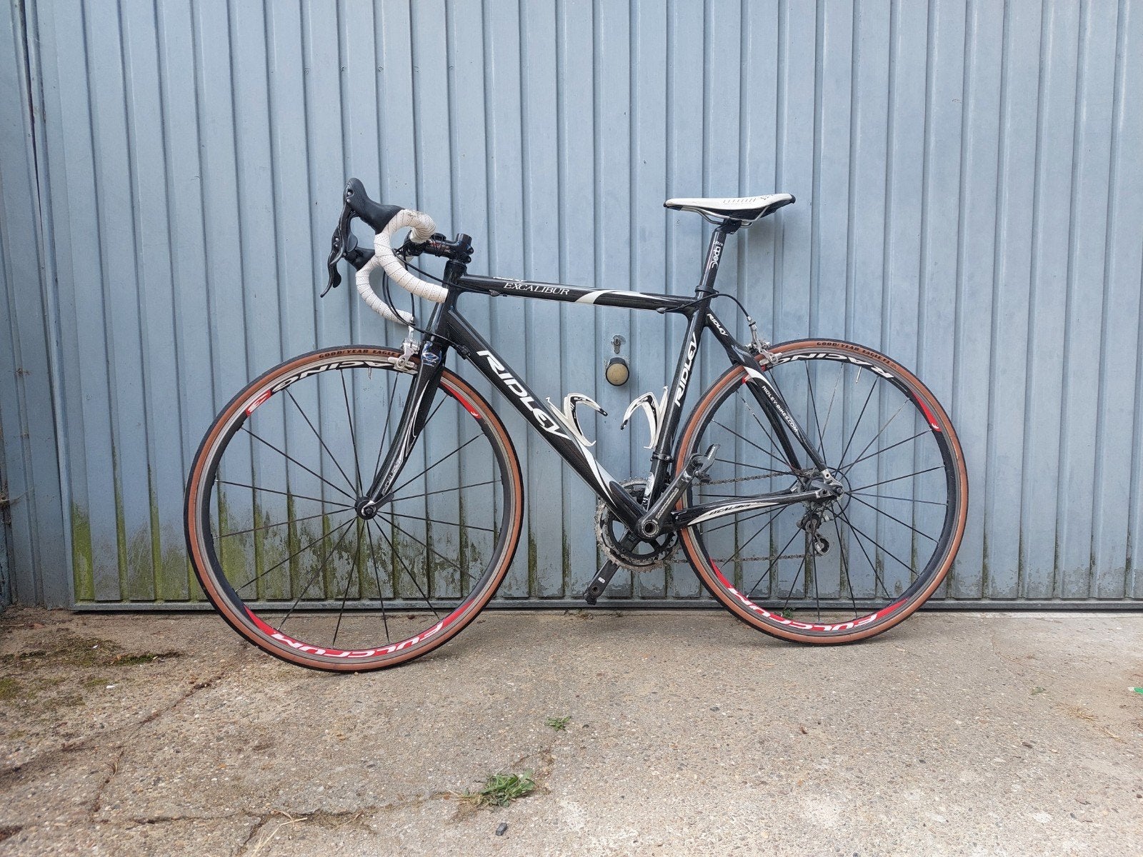 Ridley koersfiets, Ophalen, Carbon