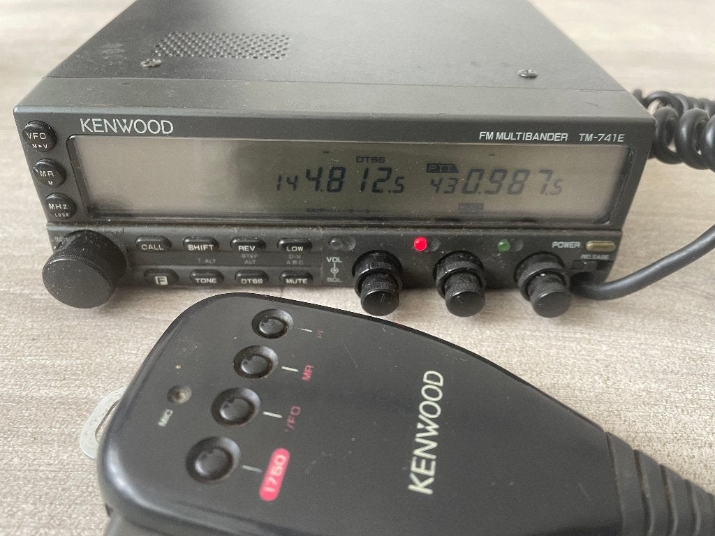 Kenwood TM741E Dual band, Ophalen of Verzenden, Gebruikt