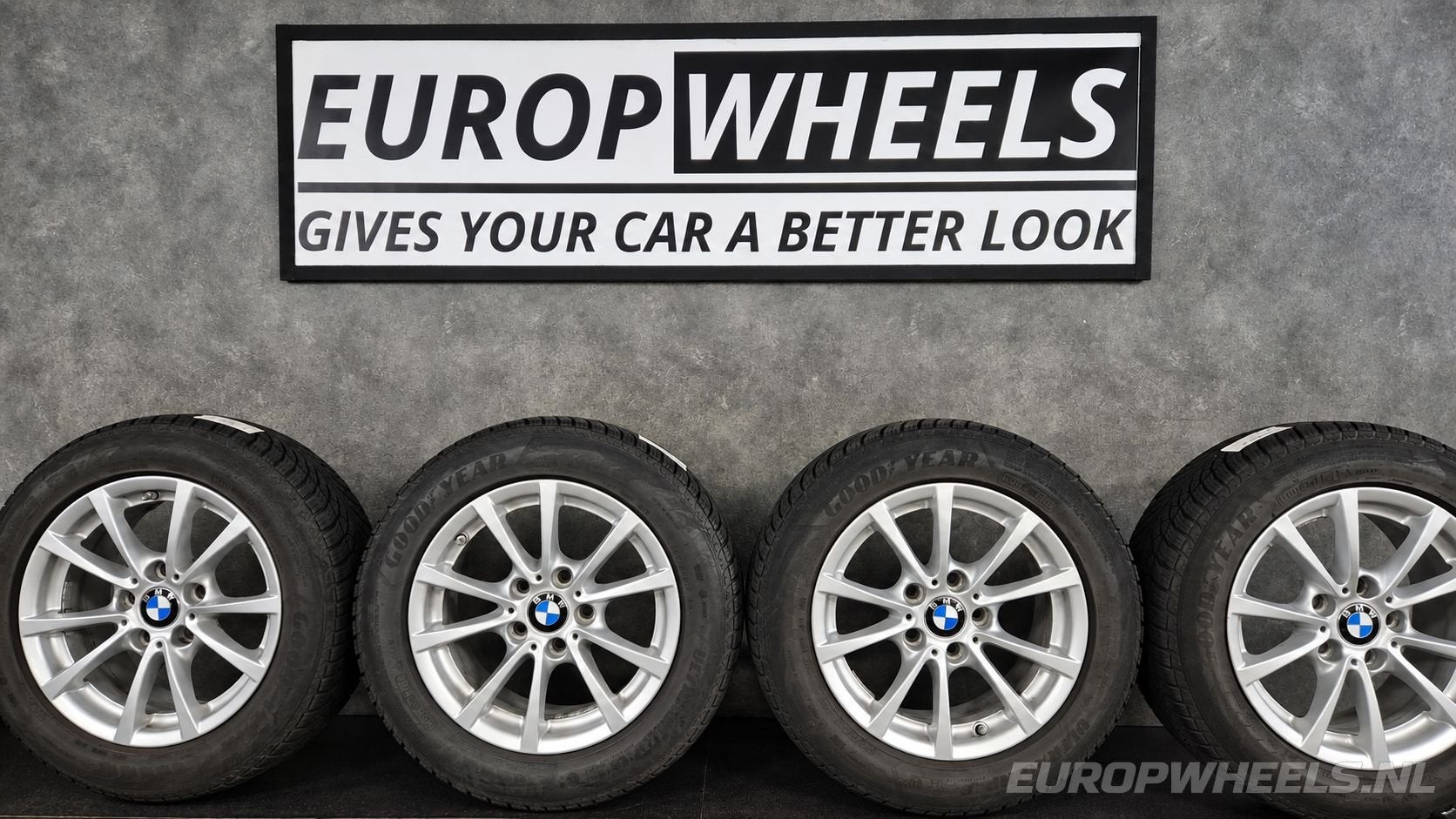 16 inch BMW F30 F31 F36 418d velgen winterbanden 390, Pneus et Jantes, 16 pouces, Véhicule de tourisme, Pneus été