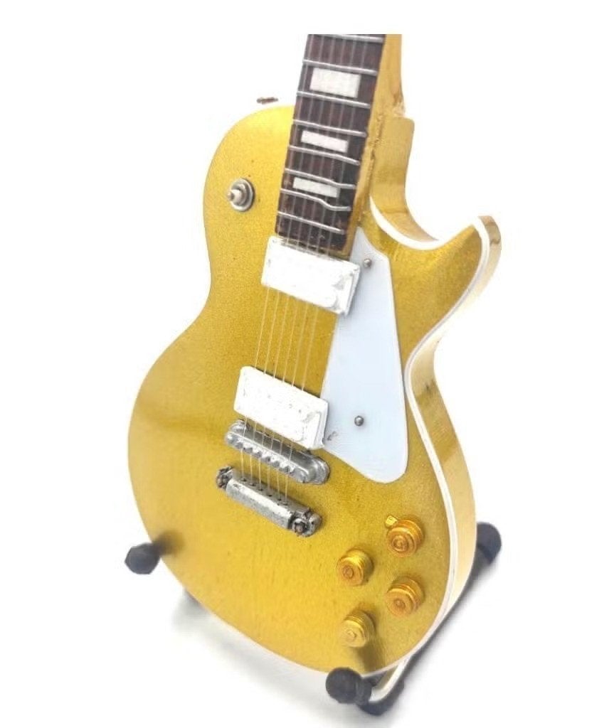 Miniatuurreplica Gibson Les Paul gitaar Slash Guns N Roses, Ophalen of Verzenden, Nieuw