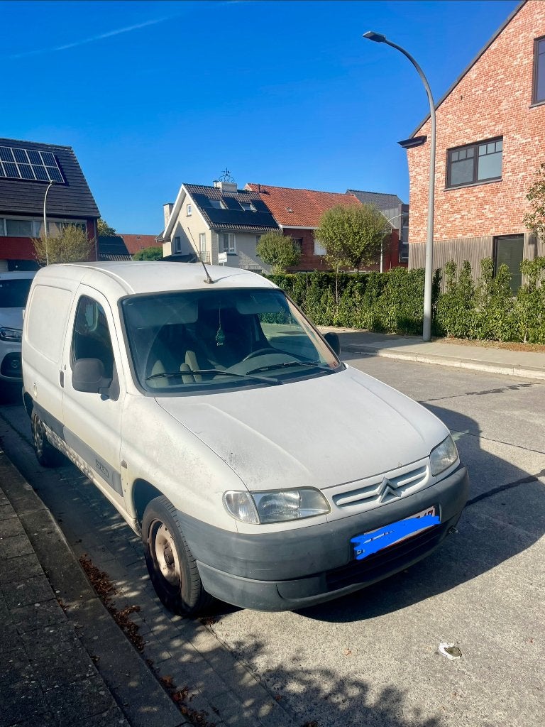 Citroën Berlingo 1.9d lichte vracht te koop voor export, Voorwielaandrijving, Stof, Citroën, Wit