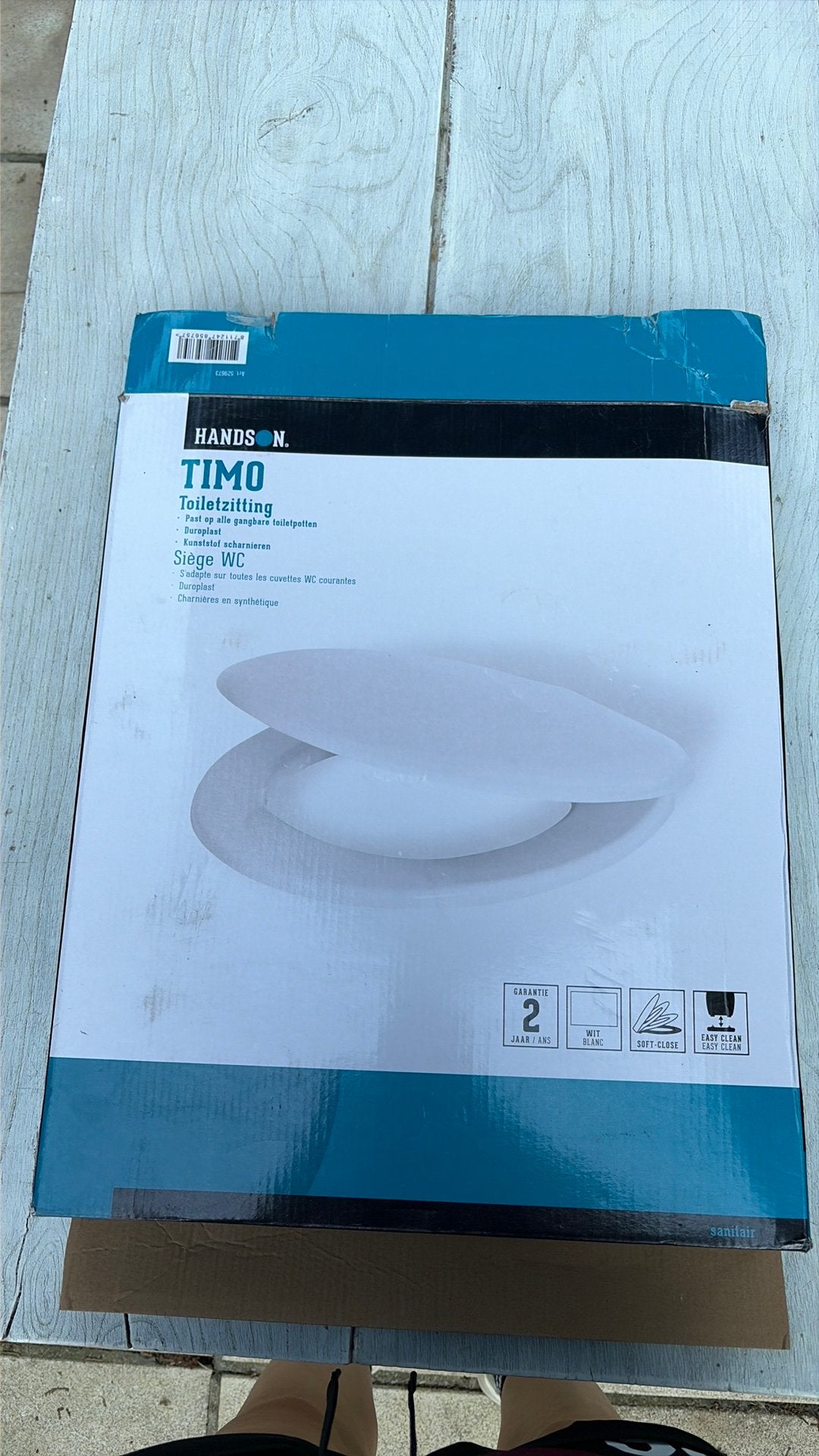 Wc-bril handson timo, Huis en Inrichting, Ophalen of Verzenden, Zo goed als nieuw