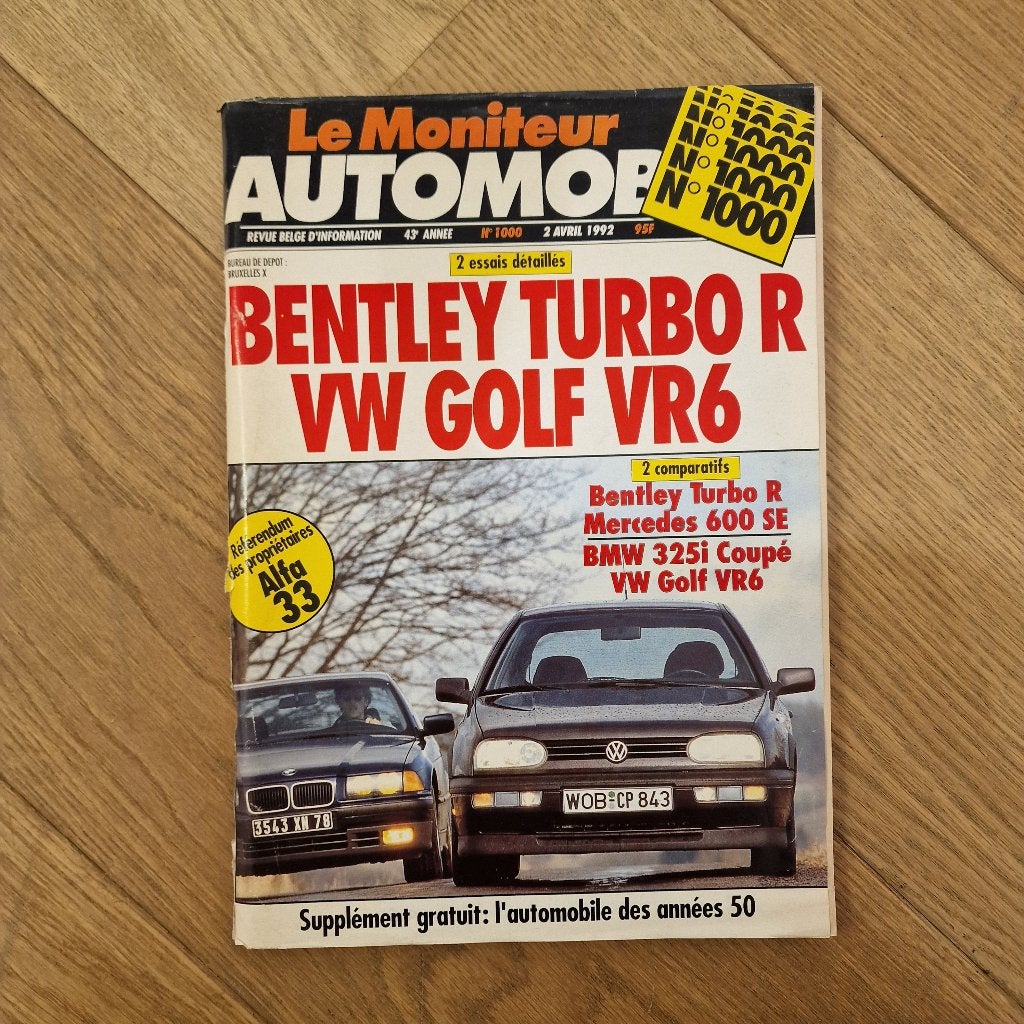 Le moniteur auto no 1000, Enlèvement ou Envoi, Utilisé, Autres types